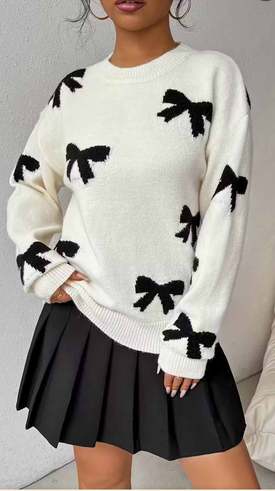 BOW SWEATER