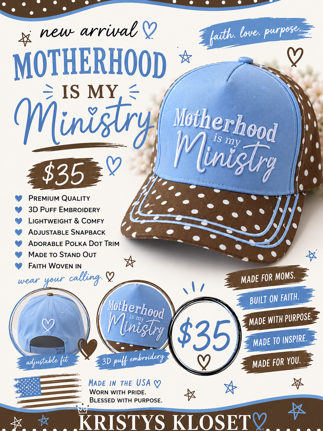MOTHERHOOD is MY MINISTRY HAT