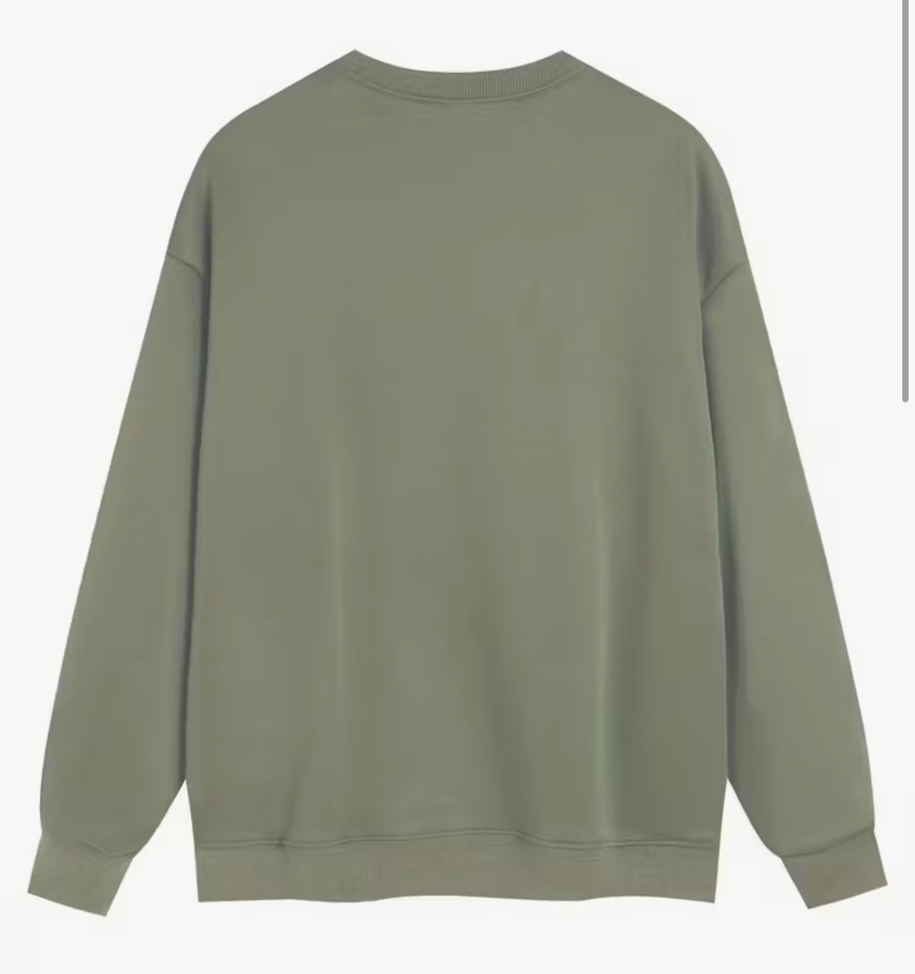 COFFEE WEATHER SAGE GREEN SWEATSHIRT