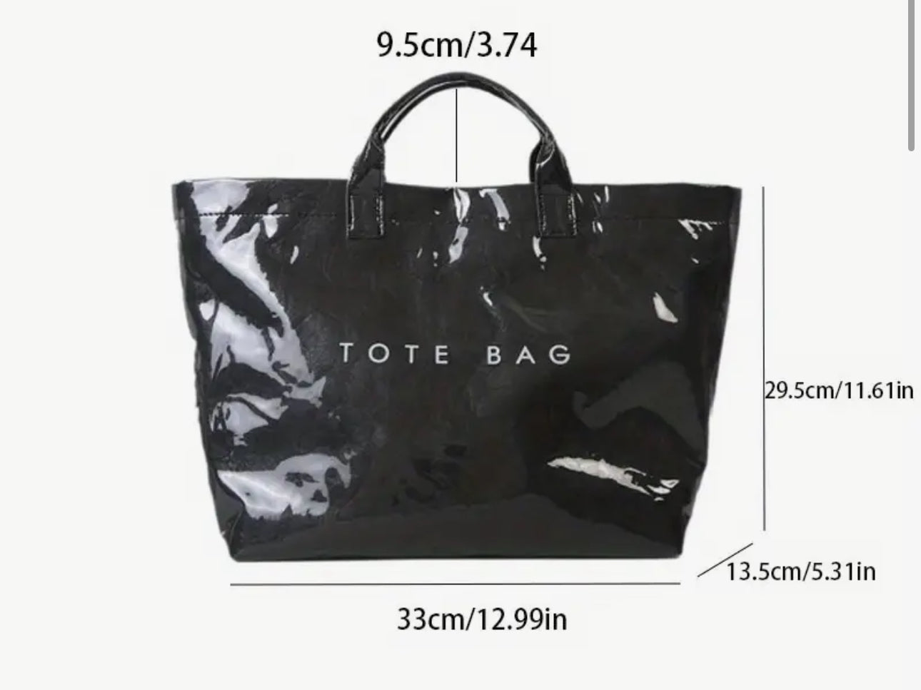 TOTE BAG BLACK
