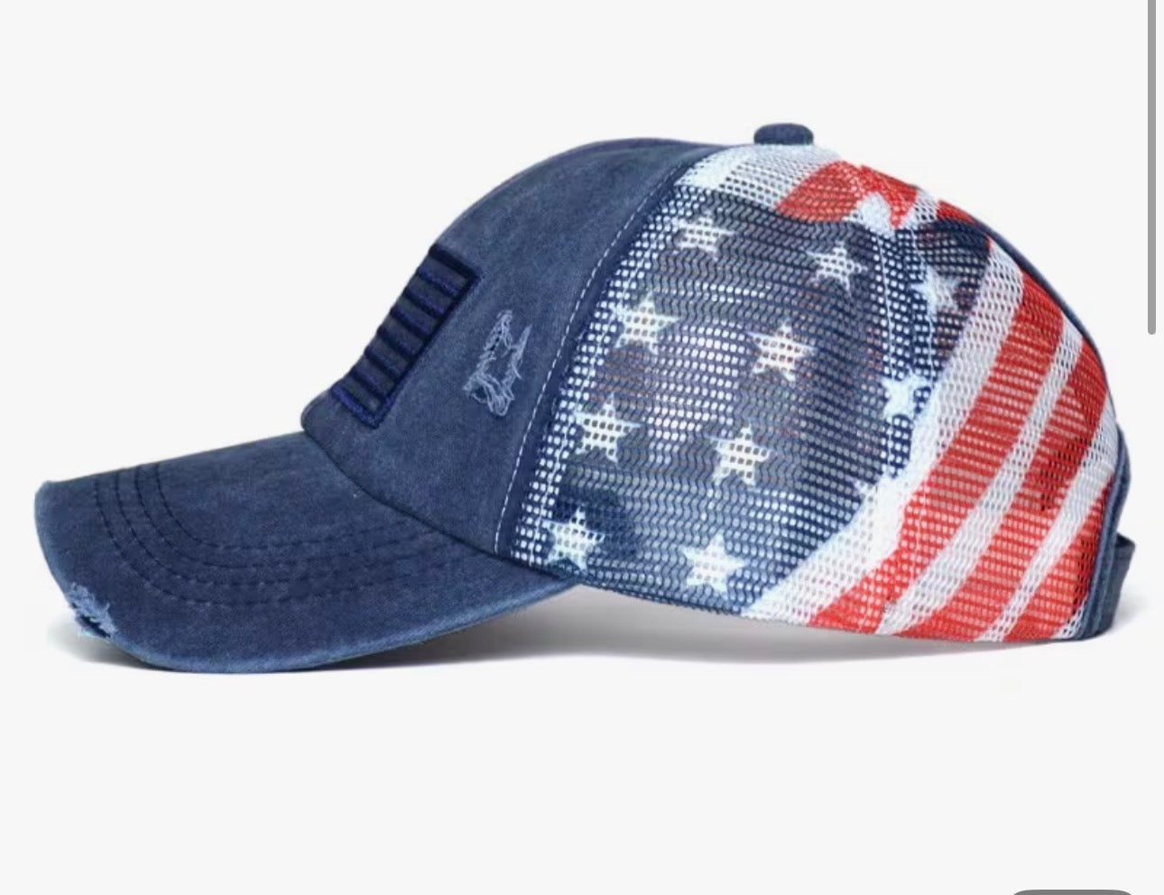 FLAG PATCH full back decor trucker