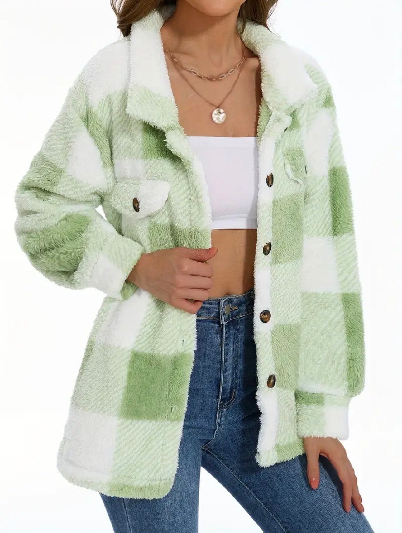 SAGE GREEN SHACKET
