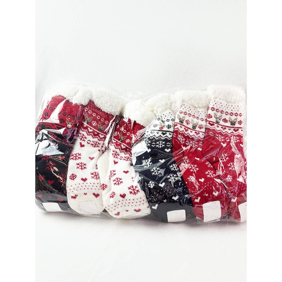 Christmas Fuzzy Slipper Winter Non Slip Warm Socks