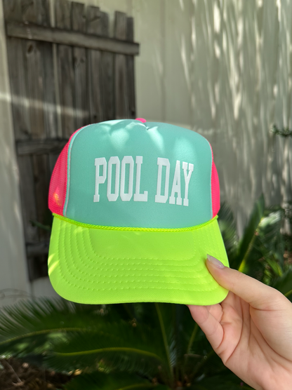 Pool Day Multi-Trucker Hat (Mint)