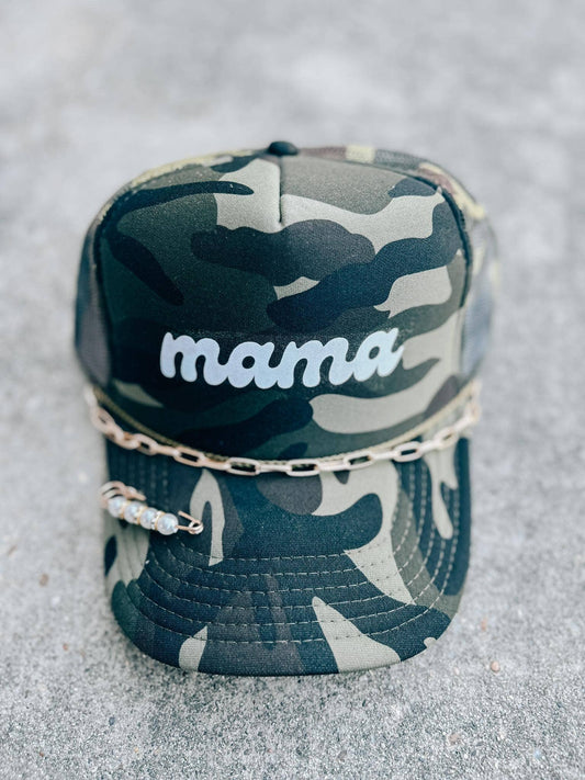 Mama Camo Trucker Hat