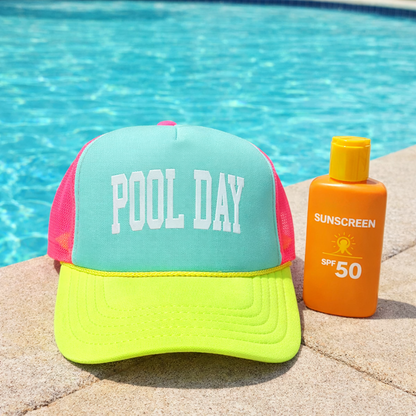 Pool Day Multi-Trucker Hat (Mint)