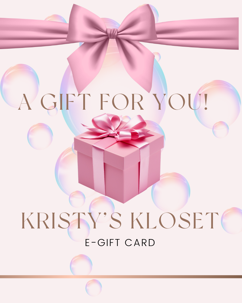 Kristys Kloset E-Gift Card