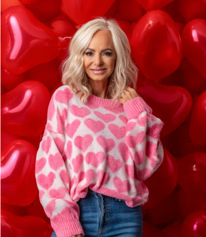 Sweetheart Knit Sweater