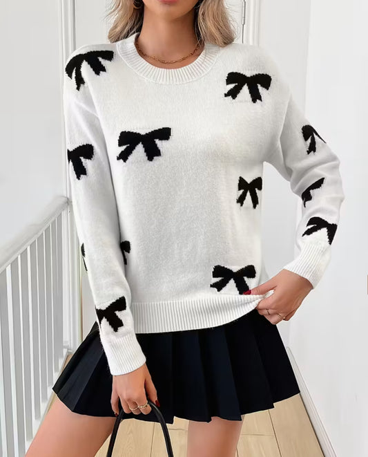 BOW SWEATER