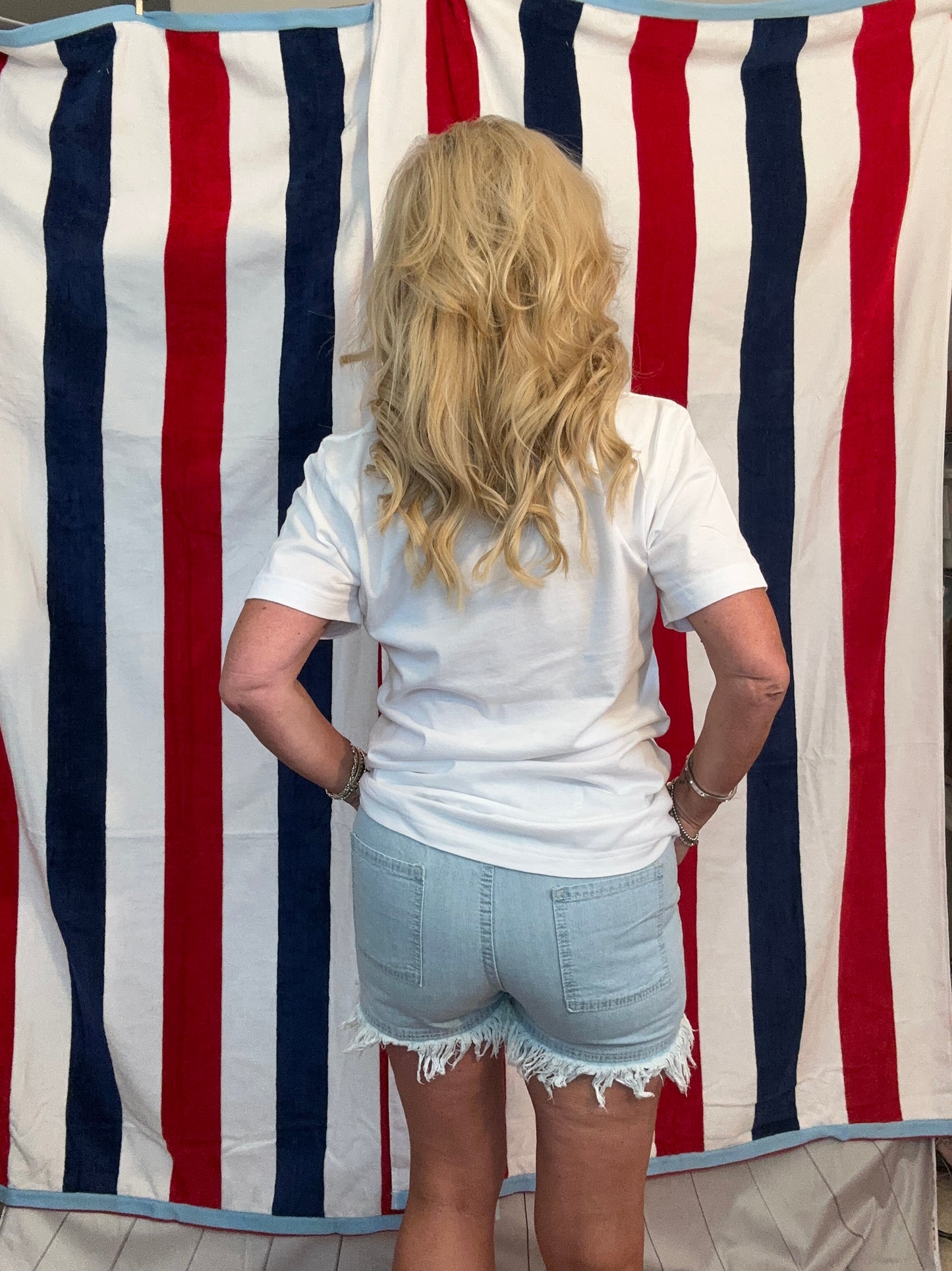 COMFORT FIT drawstring frayed DENIM SHORTS