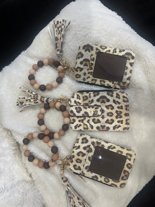 Chic Card Holder Key Chain