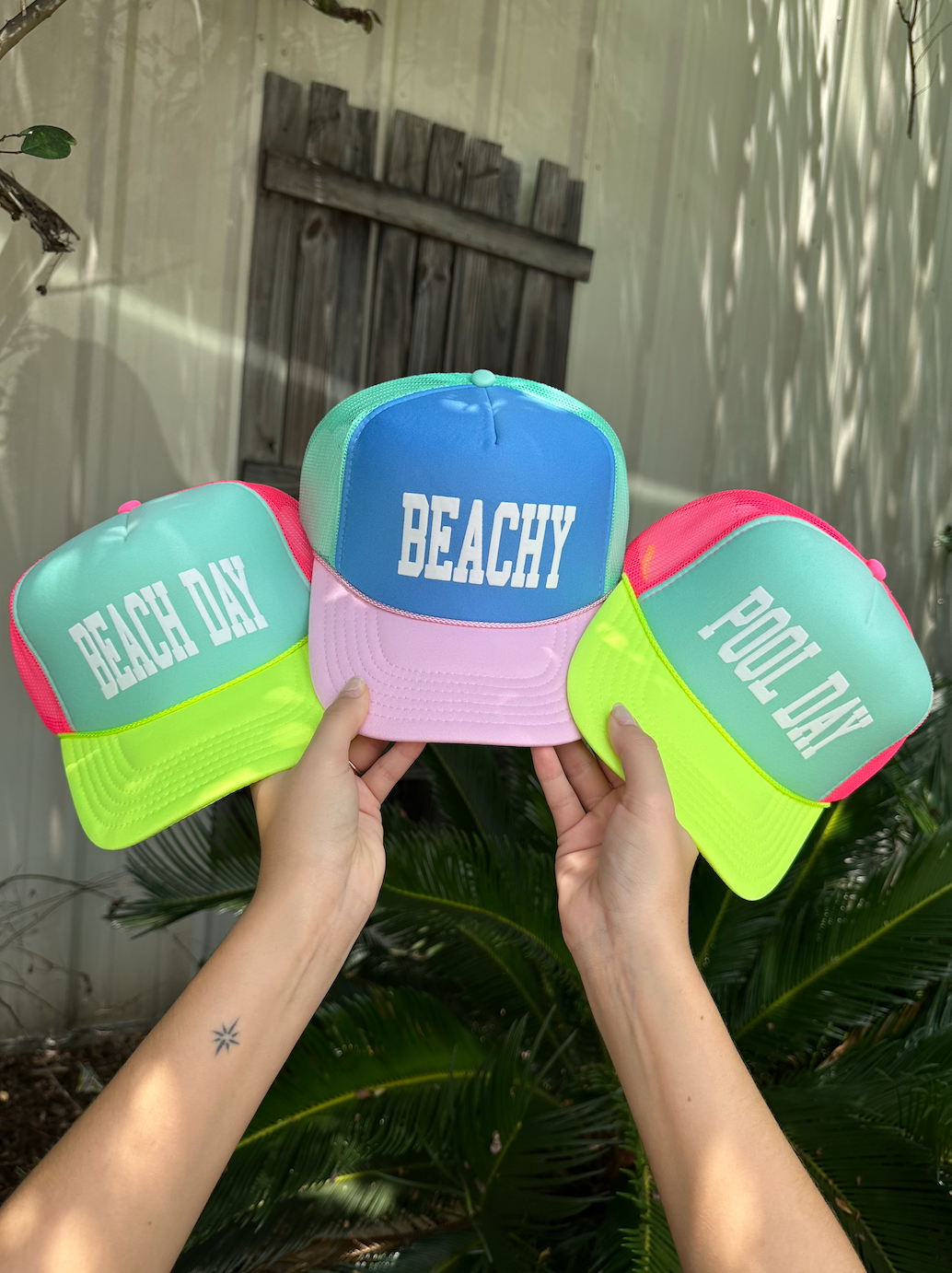 Pool Day Multi-Trucker Hat (Mint)