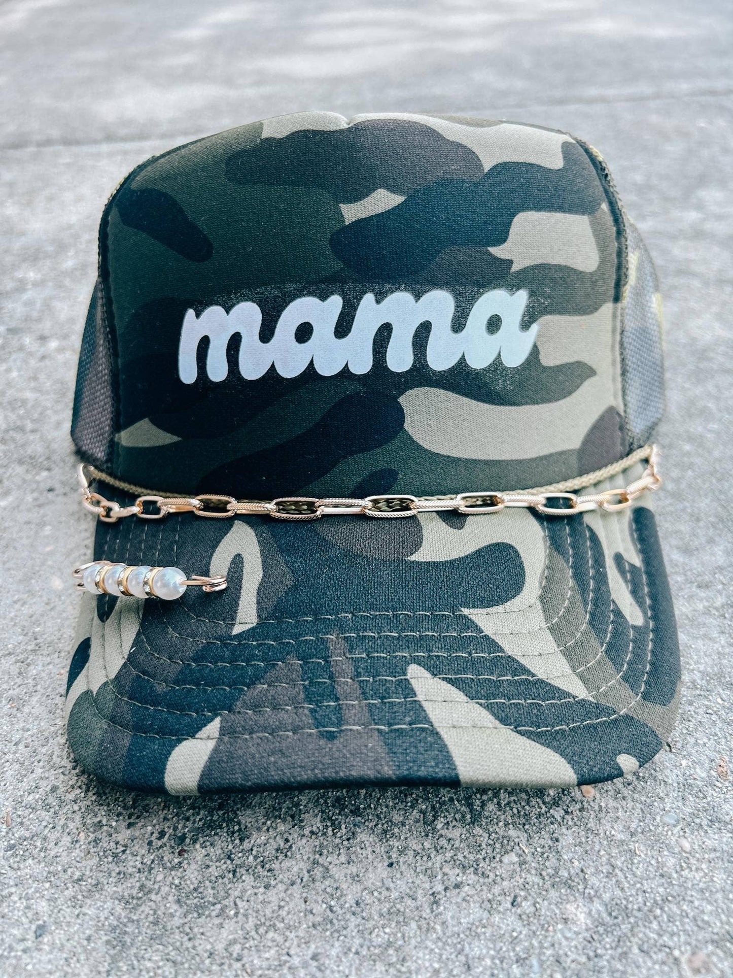 Mama Camo Trucker Hat