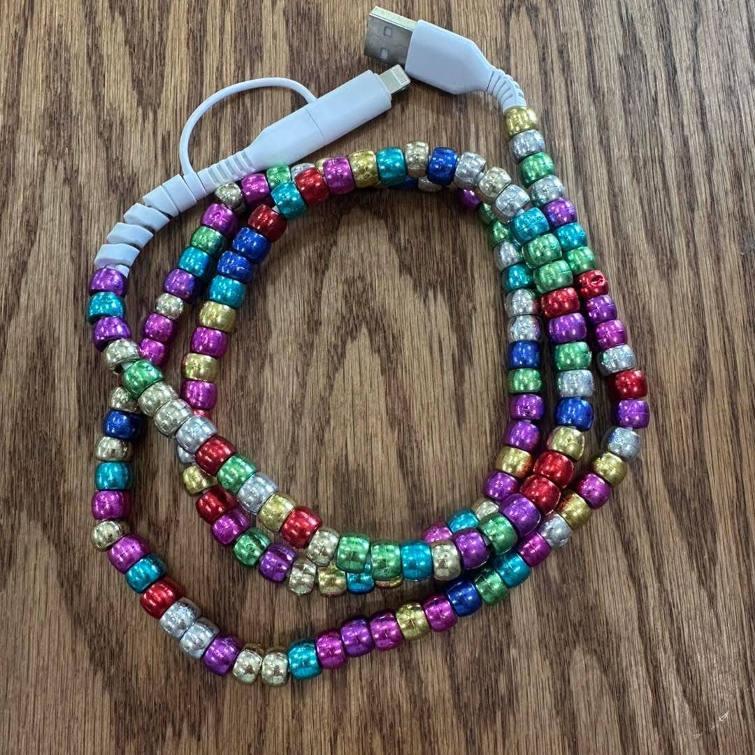 NEW Styles - Beaded Phone Charging Cables