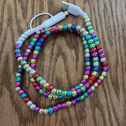 NEW Styles - Beaded Phone Charging Cables