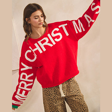 MERRY CHRISTMAS SWEATER