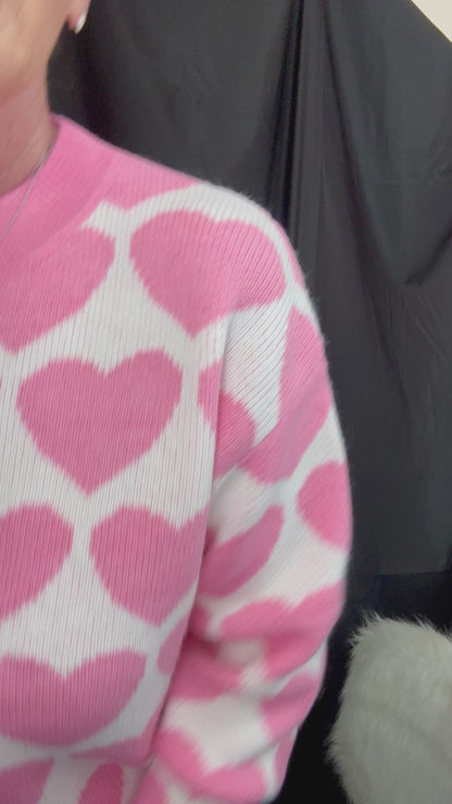 Sweetheart Knit Sweater